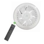 Ventilateur de plafond intelligent et silencieux avec télécommande ac85 - 265 v Ventilateur de plafond intelligent et silencieux avec télécommande ac85 - 265 v
