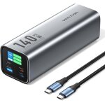 Vention batterie externe 27000mah 140w, power bank usb c charge rapide 3 ports avec ecran numrique, ...