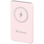 Verbatim charge 'n' go lithium polymère (lipo) 5000 mah recharge sans fil rose Verbatim charge 'n' go lithium polymère (lipo) 5000 mah recharge sans fil rose