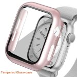 Verre et couvercle pour apple watch, s�rie 8, 7, 6, 5, 4, 3, se, 44mm, 40mm, 45mm, 42 - 38 - rivi�re ...