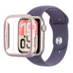 Verre tremp� 3d incurv� avec bords noir pour apple watch series se 3 2025 40mm 1, 57  + coque de protection ...