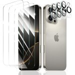 Verre trempé anti - espion pour iphone 16 pro, 3 * vitre protection ecran protege accessoire et 3 * protection ... Verre trempé anti - espion pour iphone 16 pro, 3 * vitre protection ecran protege accessoire et 3 * protection ...