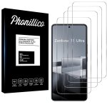 Verre tremp pour asus zenfone 11 ultra 5g [pack 4] film vitre protection ecran phonillico