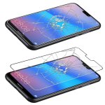 Verre tremp� huawei y6 2018 [dimensions precises de votre appareil : 148. 6 x 71. 2 x 7. 4 mm, ecran ...