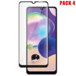 Verre trempe integral samsung a32 5g (6, 4'') pack de 4 films noir installation facile anti trace