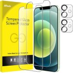 Verre tremp� pour iphone 12 mini 5, 4 pouces avec protecteur d'objectif de cam�ra, 9h film en protection ...