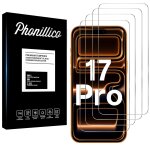 Verre tremp� pour iphone 17 pro [pack 4] film vitre protection ecran phonillico�