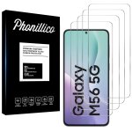 Verre tremp� pour samsung galaxy m56 5g [pack 4] film vitre protection ecran phonillico�