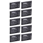 Vhbw 10x batteries remplacement pour siemens gigaset v30145 - k1310k - x444, v30145 - k1310 - x445 pour ...