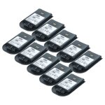Vhbw 10x batterie remplacement pour siemens s30122 - x8008 - x38, l30250 - f600 - c325, 5530000102 pour ...