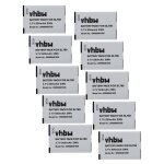 Vhbw 10x batterie remplacement pour siemens s30852 - d2152 - x1, 4250366817255, v30145 - k1310k - x444 ...