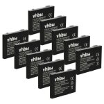 Vhbw 10x batterie compatible avec siemens gigaset m2 plus professional pour hipath m2 professional t�l�phone ...