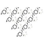 Vhbw 10x oreillette compatible avec kenwood free - talk, pro - power, freetalk xls, pro - talk radio ...