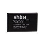 Vhbw 1x batterie compatible avec adapt bt bluetooth bt74r, bt77 casque audio, ecouteurs sans fil (1000mah, ...