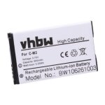 Vhbw 1x batterie compatible avec blackberry pearl flip 8220, 8230 tablette notepad pda assistant personnel ...