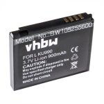 Vhbw 1x batterie remplacement pour lg lgip - 580a pour t�l�phone portable (700mah, 3, 7v, li - ion)