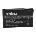 Vhbw 1x batterie remplacement pour motorola bz60 pour t�l�phone portable (700mah, 3, 7v, li - ion)
