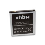 Vhbw batterie compatible avec samsung galaxy j1 ace duos 4g lte, j1 ace duos 4g t�l�phone portable (1600mah, ...