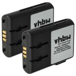 Vhbw 2x batterie compatible avec alcatel mobile 400 dect, 300 dect tlphone fixe sans fil (800mah, 3, ...