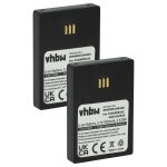 Vhbw 2x batterie compatible avec alcatel omnitouch 8118, 8128 t�l�phone fixe sans fil (950mah, 3, 7v, ...