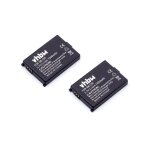 Vhbw 2x batterie remplacement pour siemens v30145 - k1310 - x133 pour tlphone fixe sans fil (1300mah, ...
