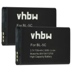 Vhbw 2x batterie compatible avec simvalley xl - 915, sx330 dual sim, easy 5, sx - 330 t�l�phone portable ...
