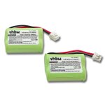 Vhbw 2x batteries téléphone fixe sans fil (400mah, 2, 4v, nimh) compatible avec simvalley retro dect ... Vhbw 2x batteries téléphone fixe sans fil (400mah, 2, 4v, nimh) compatible avec simvalley retro dect ...