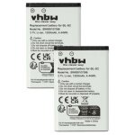 Vhbw 2x batterie compatible avec toshiba camileo p20, ip4100 t�l�phone portable (1200mah, 3, 7v, li - ...