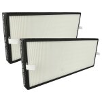 Vhbw 2x filtres hepa compatible avec rowenta intense pure air home connect pu6180, pu6180 f0 humidificateur ...