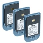 Vhbw 3x batterie compatible avec aastra dh4 - baaa / 2b t�l�phone fixe sans fil (900mah, 3, 7v, li - ...