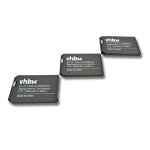 Vhbw 3x batteries compatible avec cisco unified wifi ip phone 7925g, 7921g, 7925g - a - k9, 7925g - ex ...