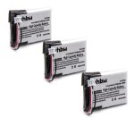 Vhbw 3x batterie compatible avec philips id 5552b, 555, 5551b t�l�phone fixe sans fil (500mah, 3, 7v, ...