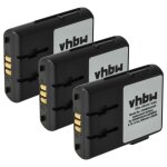 Vhbw 3x batterie remplacement pour alcatel 3bn66305aaaa000828 pour t�l�phone fixe sans fil (800mah, 3, ...