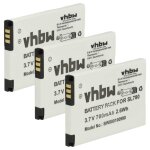 Vhbw 3x batterie remplacement pour siemens gigaset v30145 - k1310 - x445 pour t�l�phone fixe sans fil ...