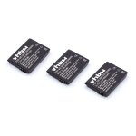 Vhbw 3x batterie remplacement pour siemens l36880 - n5401 - a102, v30145 - k1310 - x127 pour tlphone ...