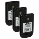 Vhbw 3x batterie remplacement pour siemens s30122 - x8008 - x38, l30250 - f600 - c325 pour t�l�phone ...