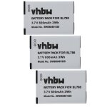 Vhbw 3x batterie remplacement pour siemens s30852 - d2152 - x1, 4250366817255, v30145 - k1310k - x444 ...