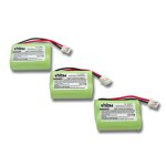 Vhbw 3x batteries compatible avec simvalley retro dect px1714 - 675 téléphone fixe sans fil (400mah, ... Vhbw 3x batteries compatible avec simvalley retro dect px1714 - 675 téléphone fixe sans fil (400mah, ...