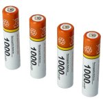 Vhbw 4x batteries aaa micro compatible avec panasonic kx - tgq200, kx - tgq400, kx - tgk320, kx - tgq500 ...