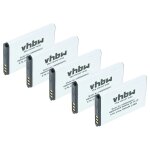 Vhbw 5x batterie compatible avec alcatel 8232, 8232 dect, 3bn67330aa t�l�phone portable (650mah, 3, 7v, ...