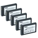 Vhbw 5x batterie compatible avec polycom kirk 4080, 5040, 5020 t�l�phone fixe sans fil (950mah, 3, 7v, ...