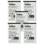 Vhbw 5x batterie remplacement pour toshiba 10000060 pour t�l�phone portable (1200mah, 3, 7v, li - ion) ...