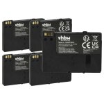 Vhbw 5x batterie compatible avec siemens / gigaset sl100, sl1, sl2, sl150, s44, 4015 micro, s445, s440 ...