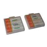 Vhbw 8x batterie aaa micro compatible avec logitech k750, r400, mk320, mk520, m560, m185, m187 clavier ...