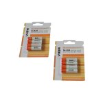 Vhbw 8x batterie aaa micro compatible avec reer rigi 400 (50020) moniteur b�b�, babyphone (800mah, 1, ...