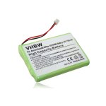 Vhbw batterie 750mah 2. 4v pour tlphone ascom ascotel office 135, office 135pro, remplace le modle ...