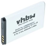 Vhbw batterie compatible avec alcatel 8232, 8232 dect, 3bn67330aa t�l�phone portable (650mah, 3, 7v, ...