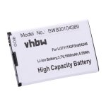 Vhbw batterie compatible avec alcatel g3 r203 websession mifi w - lan router, vf945, 945 smartphone (1500mah, ...