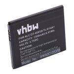 Vhbw batterie compatible avec alcatel one touch s pop ot - 4030, t pop ot - 4010 smartphone (1300mah, ...