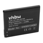 Vhbw batterie compatible avec alcatel one touch sapphire 2, sapphire 2 ii ot - 5035, xpop, xpop 5035d ...
